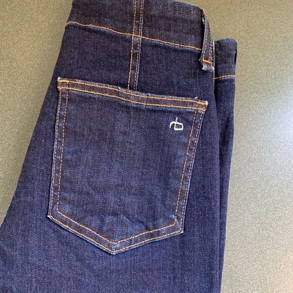 Rag & bone Nina high rise cigarette 24 vgc frayed - Picture 13 of 15